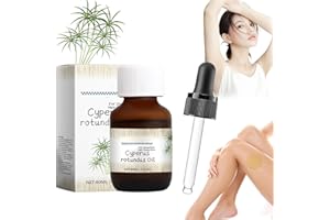 BAGALQIO Cyperus Rotundus Oil, Cyperus Rotundus Oil For Hair Removal, Pure Cyperus Oil,Natürliche Cyperus Rotundus Öl Für Haarentfernung, Reduzierung Des Körperhaarwachstums,Mit Tropfer 60 ml