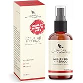 Pure Hyperic Oil 100ml, 100% Natural Soothing and Regenerating Oleate for Dry Skin, Face and Body, Ideal for Relaxing Massage