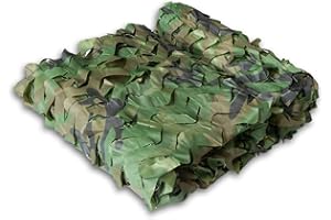 HYOUT Tarnnetz für den Innenbereich oder Außenbereich Abdeckung Sichtschutz Dekoration Tarnung Camouflage Netz für Wohnzimmer Kinderzimmer Freizeit Deko Freizeit Camping Jagd Bar