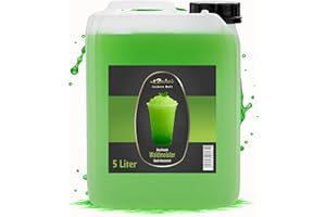 A. Becker's Slush Ice Syrup | Without Azo Dyes | 5L Waldmeister | Vegan | 1L Slush Concentrate Makes 6L Ice | Drink Syrup for Preparation in Slush Machine and Mixer