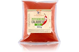 IL GALLO AL GRILL Peperoncino Calabrese in polvere - puro 100% - dolce - 500g