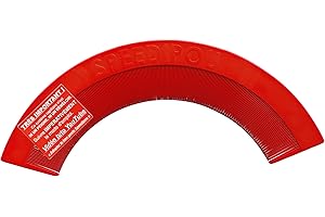 SPEEDIPOU • Traitement Anti-Poux • Peigne Efficace pour Eliminer Naturellement les Poux • Décolle Lentes • Pour Enfant/Adulte • Système Unique Breveté Sans Produit • Rouge • Made in France