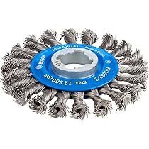 BOSCH X-LOCK Drahtrad Edelstahl - Vollkabel Geknotet Für Schweißnaht Reinigung