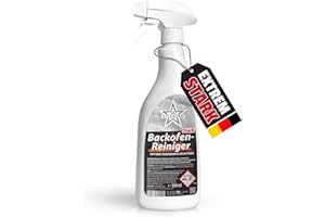 Ricostar Backofenreiniger Extra Stark 1x 500 ml – Kraftvoller Backofen Reiniger Extra Stark gegen Eingebranntes – Kein Schrubben – Für Grill, Herd & Pfanne – Backofen Grillreiniger Hochwirksam 500ml