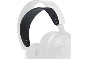 WC HeadbandZ Arctis Nova - Upgraded Silicone Headband for Arctis Nova Headsets by Wicked Cushions - Enhanced Flexibility, Comfort, and Style with Matching Earpad Designs| Black