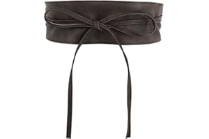 FASHIONGEN - Ceinture Obi pour Femme, Ceinture large Obi, Similicuir de Poylurethanne, haute qualité, MICA