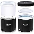 Zenith Serenity Premium All-in-One Ice Bath | X-Large 480L with Structural Insulated Housing | Cold Plunge Pool | Cold Water Therapy Tub | Cold Plunge Tub | Ice Baths | Ice Bath Accessories | Icebath