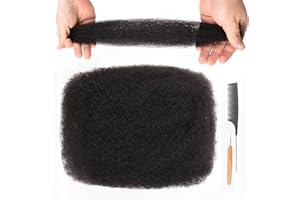 Originea Afro Kinky Bulk Human Hair for Locks Extensions Cheveux Naturel Humains 35cm 1 pack kinky-curly bulk twist meches pour tresses africaine Naturel Noir