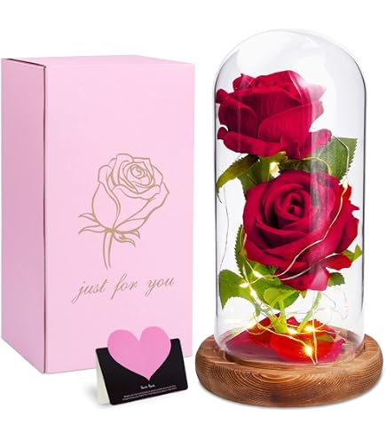 Wishinside Große Rosafarbene Geschenktüte 33x26x13 Cm – Inkl. Seidenpapier & Grußkarte Für Geburtstag, Hochzeit, Muttertag