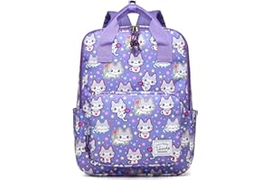 Plecak dziecięcy Chłopcy Dziewczęta, Uroczy VASCHY Wodoodporny Lekki plecak przedszkolny Tornister szkolny Unikalne torby do przedszkola z paskiem na klatkę piersiową Piórnik dinozaura