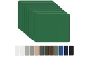 OAZ Toppe Autoadesive in Nylon, 20x15cm 8 piezas Toppa di Riparazione per Piumini, Toppe di Riparazione Impermeabile, Toppa Adesiva per Tessuti, per Tende, Borse, Sacco a Pelo, Verde scuro