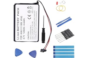 Fuworance GPS Batterie Compatible avec Tomtom Go 60/600/61, Start 60, One 4th Edition, Start 62 XL 30 XL 350 XXL 540 XXL 540s, One XL Europe/Regional, AHA11111009 + Repair Tool 1200mAh Li-ION Battery