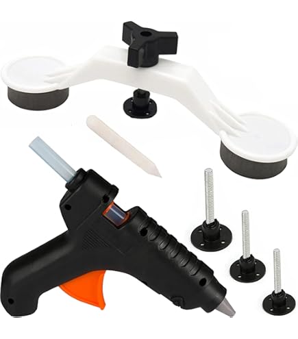 Outil DéBosselage Sans Peinture Kit Kit D'outils De Réparation Sans Peinture, Extracteur De Bosses For Ateliers Automobiles, Kit De Débosselage De Carrosserie Automobile For Le Débosselage De La Grêle