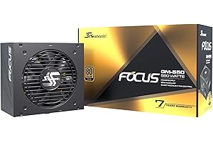Alimentation ATX Seasonic G12 GM - 550W (Noir)