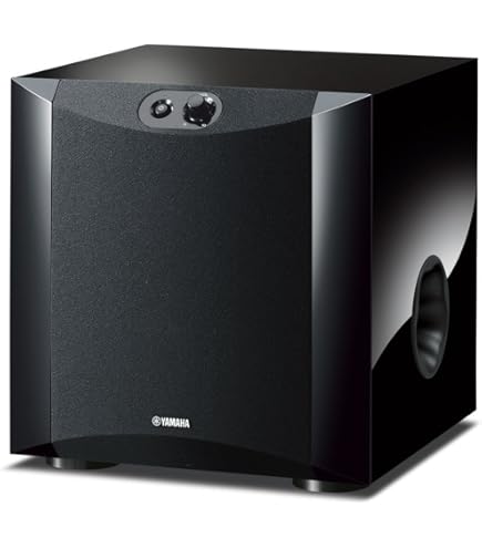 Yamaha NS-SW100 Black Głośnik, Czarny, 20W : Amazon.pl: Elektronika