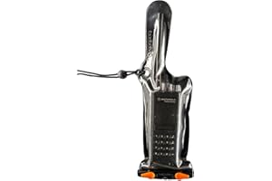 AquaPac Classic Waterproof VHF Radio Case - Plastic Carry Case for Swimming Surfing, Kayaking - Waterproof Cover for Walkie Talkies - Protective & Portable Radio Case - Small