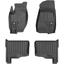 Tapis De Coffre Pour Jeep Grand Cherokee III (2005-2010) - PE Résistant - Protection 4cm Bords Surélevés