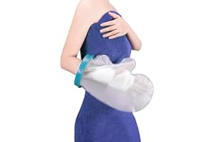 Fasola Protezione Impermeabile Gesso Mano, Adulta Coprigesso Per Pollice, Dito, Polso, Palmo, Ferita Alle Dita, Burns, Riutilizzabile Bende Gessate Protettore Mantieni Ferite e Bende Asciutte