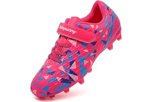 todaysunny Kids Football Boots Boys AG/FG Football Shoes Girls Unisex