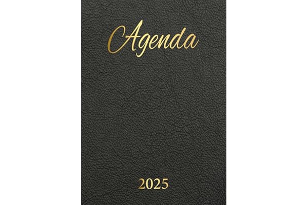 Agenda 2025 semainier: 1 semaine sur 2 page,12 Mois de janvier à décembre, Grand format A4 21 x 29 Hebdomadaire en Français