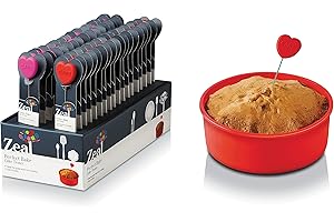 Zeal nb33r Testeur de gâteau Rouge