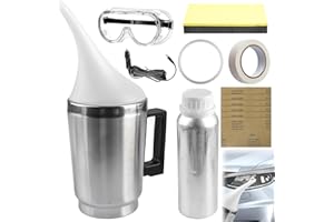 Behogan Auto Scheinwerfer Bedampfen Polierset Set, Scheinwerfer-Reparatur-Set, Universal-Auto Scheinwerfer Reparaturflüssigkeit, Glaskratzer-Scheinwerfer-Reparatur für Vergilbung, Kratzer