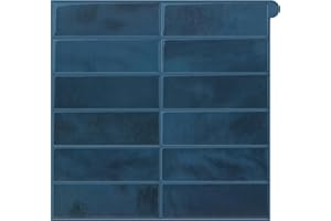 ‎WOSTICK WoStick Naklejka na płytki, 10 arkuszy, samoprzylepne płytki kuchenne, pełny rozmiar, do kuchni i łazienki (30,5 x 30,5 cm)