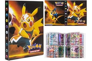 MACLUNA AlbenA Classeur Carte Pokemon, classeur pokemon album,30 pages et peut contenir 240 porte carte pokemon