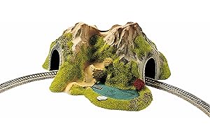Noch - 34660 - Modélisme Ferroviaire - Tunnel avec Lac - 1 Voie - 25 X 25 X 12 Cm
