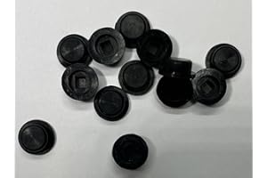 DEXIERP Tapón y Tapa de inserción cónica con Brida Protection Force para Orificio de identificación de 7,5-8 mm 19/64"-5/16" de Apertura de Botella de Tubo (Paquete de 20) Goma Reutilizable