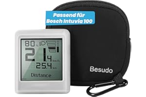 Besudo Schutzhülle-Set passend für Bosch Intuvia 100 Display (BHU3200) - Displayschutz vor Kratzer & Beschädigung