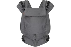 Hoppediz Babytrage Primeo, für Neugeborene ab Geburt, Bauchtrage, Rückentrage, 100% kbA-Baumwolle, Lanzarote