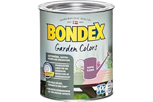 Bondex Garden Colors Flippig Flieder 0,75 L für 9 m² | Halbdeckende Farbe | Vintage-Flair | Dekorative Holzfarbe | seidenmatt | Holzlasur