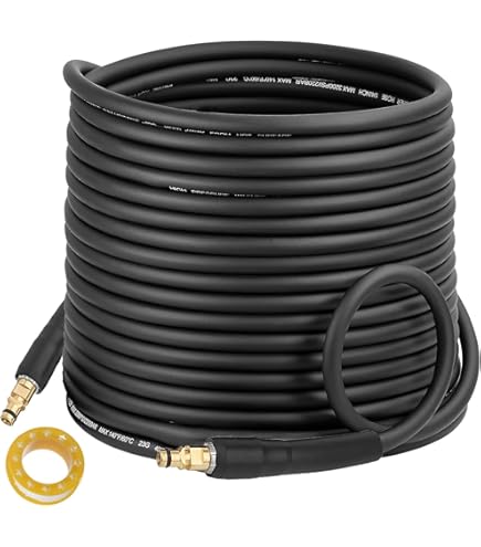 Rdutuok Hogedrukreiniger Pistool met 5 watersproeiers, geschikt voor M22 14 mm slangconnector en 1/4 inch Bosch Nilfisk snelkoppeling, waterreiniger voor Karcher K1-K7