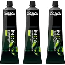 Coloration INOA L'Oréal Professionnel Sans Ammoniaque - Nuances 8 à 8.8 - Tube 60g Neuf