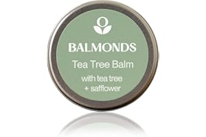 Balmonds Tea Tree Balm 15ml for Natural Healing - Skin Healing for Cold Sores, Fungal Conditions, Acne, and Insect Bites