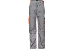 BWOLF Sigma - Pantalones de trabajo para hombre, color gris, de algodón/poliéster, clásicos, con bolsillos multifuncionales