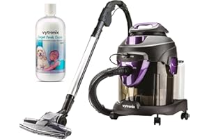 VYTRONIX WSH60 Multi-Function Wet & Dry Vacuum Cleaner & Carpet Cleaner | Portable 4-in-1 Carpet Washer and Floor Cleaner with Blower Function | Dust, Odour and Stain Remover | Powerful 1600W Motor