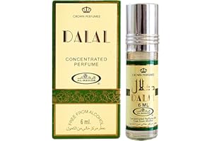 AL-REHAB Dalal 6ml Perfume Fragancia - Al Rehab Misk Aceite de perfume para hombres y mujeres de almizcle de naranja