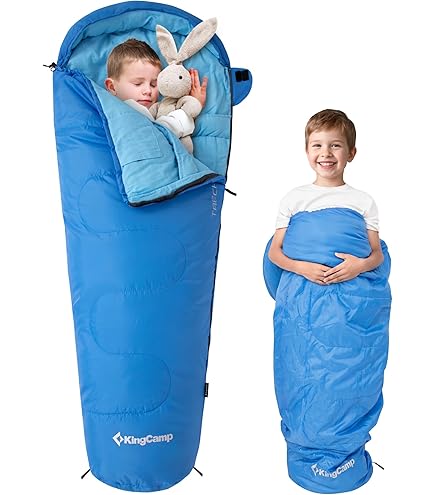 Lestra Mount Everest Junior Schlafsack grn/blau Reiverschluss links :  Amazon.de: Sport & Freizeit
