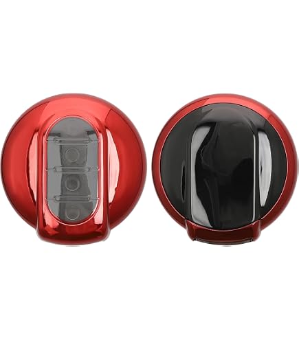 4-knops Autosleutel Behuizing – Vervangende Shell Voor BMW Mini Cooper F54 F55 F56 F60 2015-2018 – Met Noodsleutelblad, Zonder Elektronica – Gemakkelijk Zelf Te Monteren