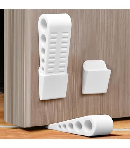 thumbnail image 2 of Pack Of 4 - Door Wedge Rubber Door Stoppers For Floor Non-Slip Non 2 of 9