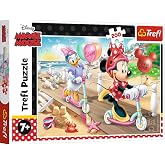 Trefl Puzzle Minnie On The Beach 200 Par&ccedil;a Yapboz
