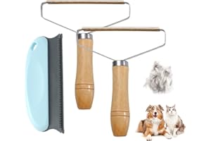 KHDULQ Tierhaarentferner Bürste, 3 Stück Tierhaarentferner, Tragbarer Fusselentferner, Magische Pfoten Fusselbürste, für Teppich Kleidung Sofa Gewebte Mäntel Hundehaare Katzenhaare