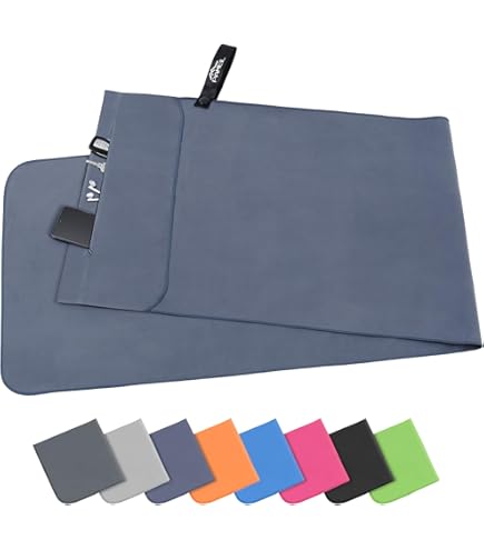 120 x 50 cm, fitnesshanddoek van microvezel, sporthanddoek met
