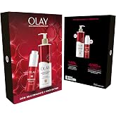 OLAY Regenerist SPF50+ Moisturizing Face Cream and Body Lotion Gift Set | Firming and Protective Duo with Collagen Peptides,