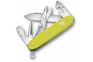Canivete Victorinox Pioneer X Alox, 9 fonctions, Edição Limitada 2023, Cor: Electric Yellow