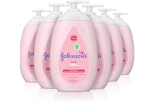 Johnson's Baby Lotion 500ml Coconut Oil for Soft Skin 6 Pack