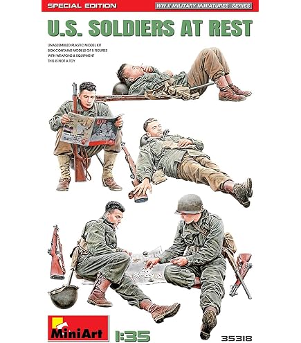 Kit modello in resina 1/35 Soldati sovietici Equipaggio di carri armati feriti Seconda Guerra Mondiale Non verniciato - Italia