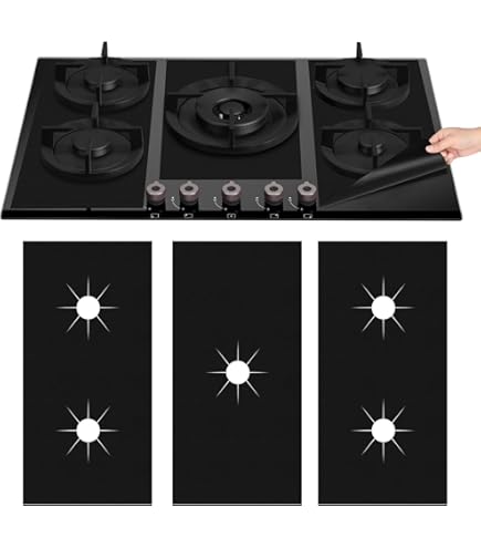 Protezioni Per Fornelli A Gas - Tappetini Antiaderenti, Antiolio, Lavabili, Per Cucina Pulita - Foto 11